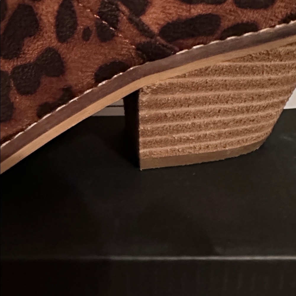 Unilady Leopard ankle boot size 8 - Picture 3 of 7
